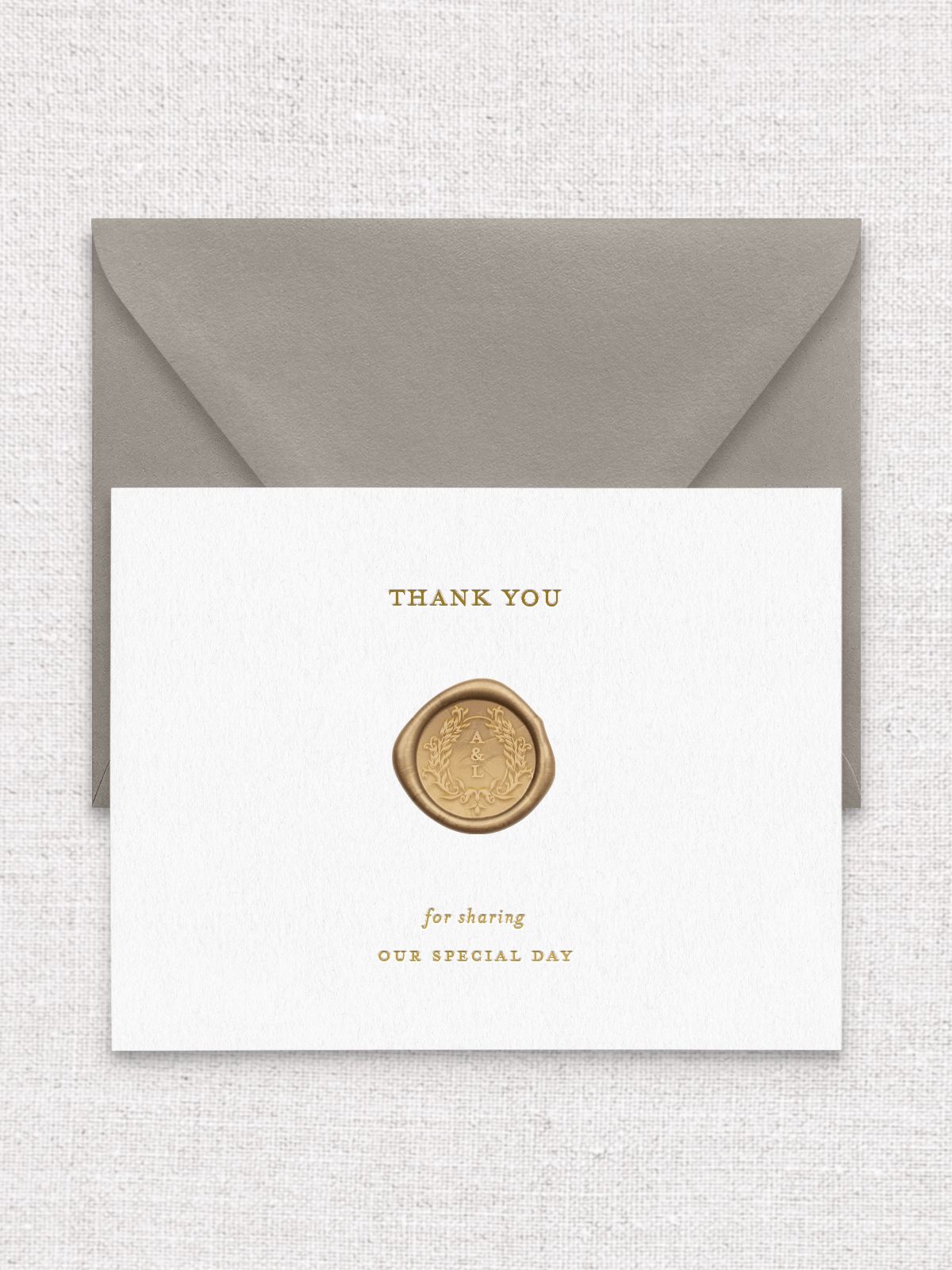 Intaglio - Thank You Cards