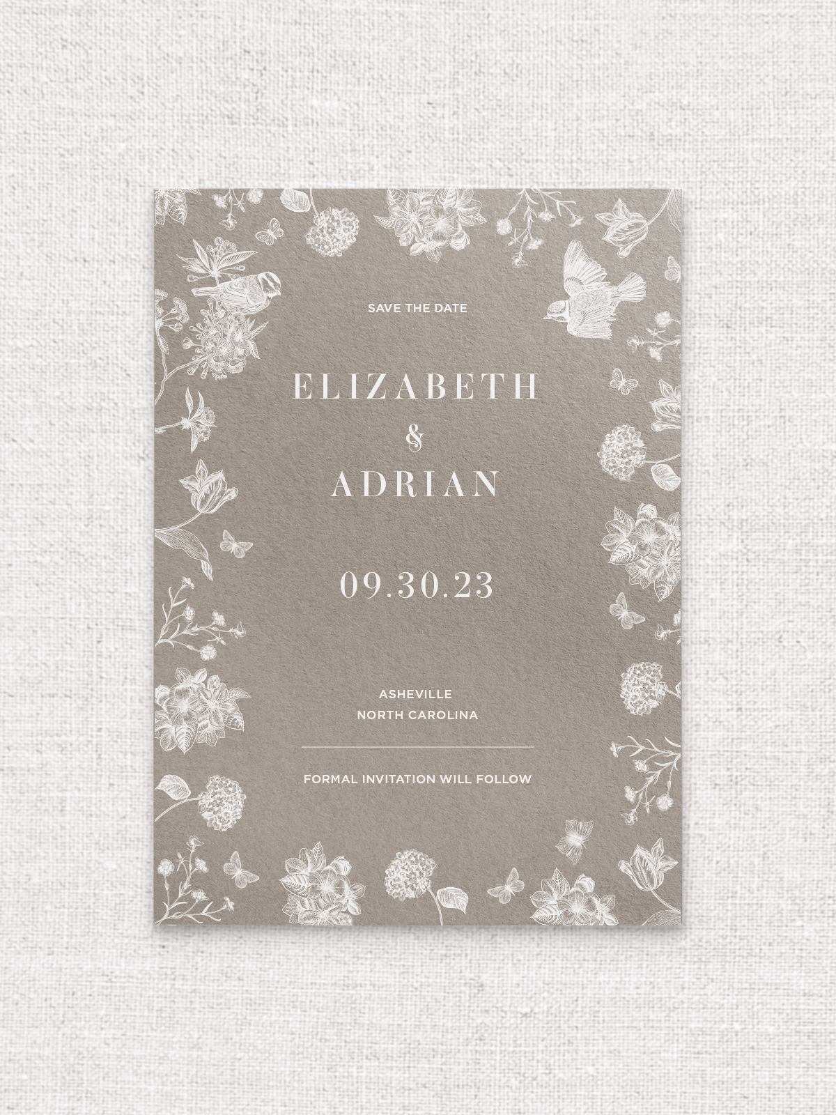 Toile - Save the Date | Classic Version