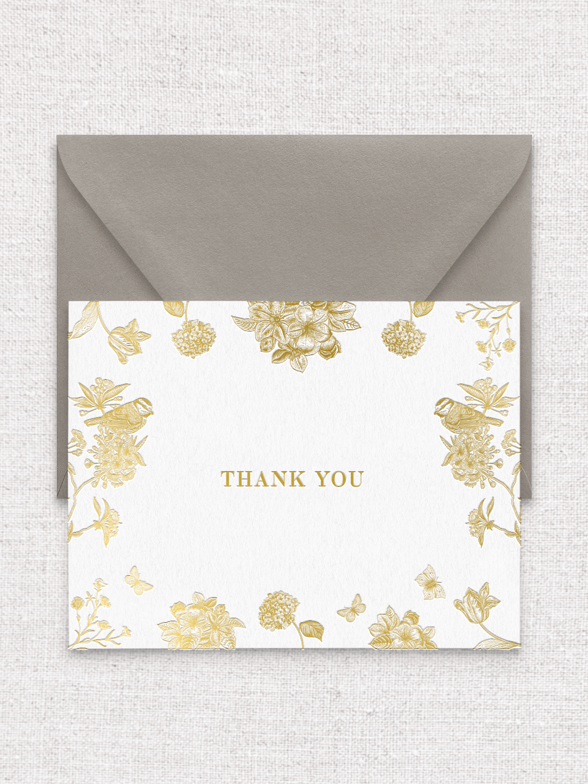 Toile - Thank You Cards