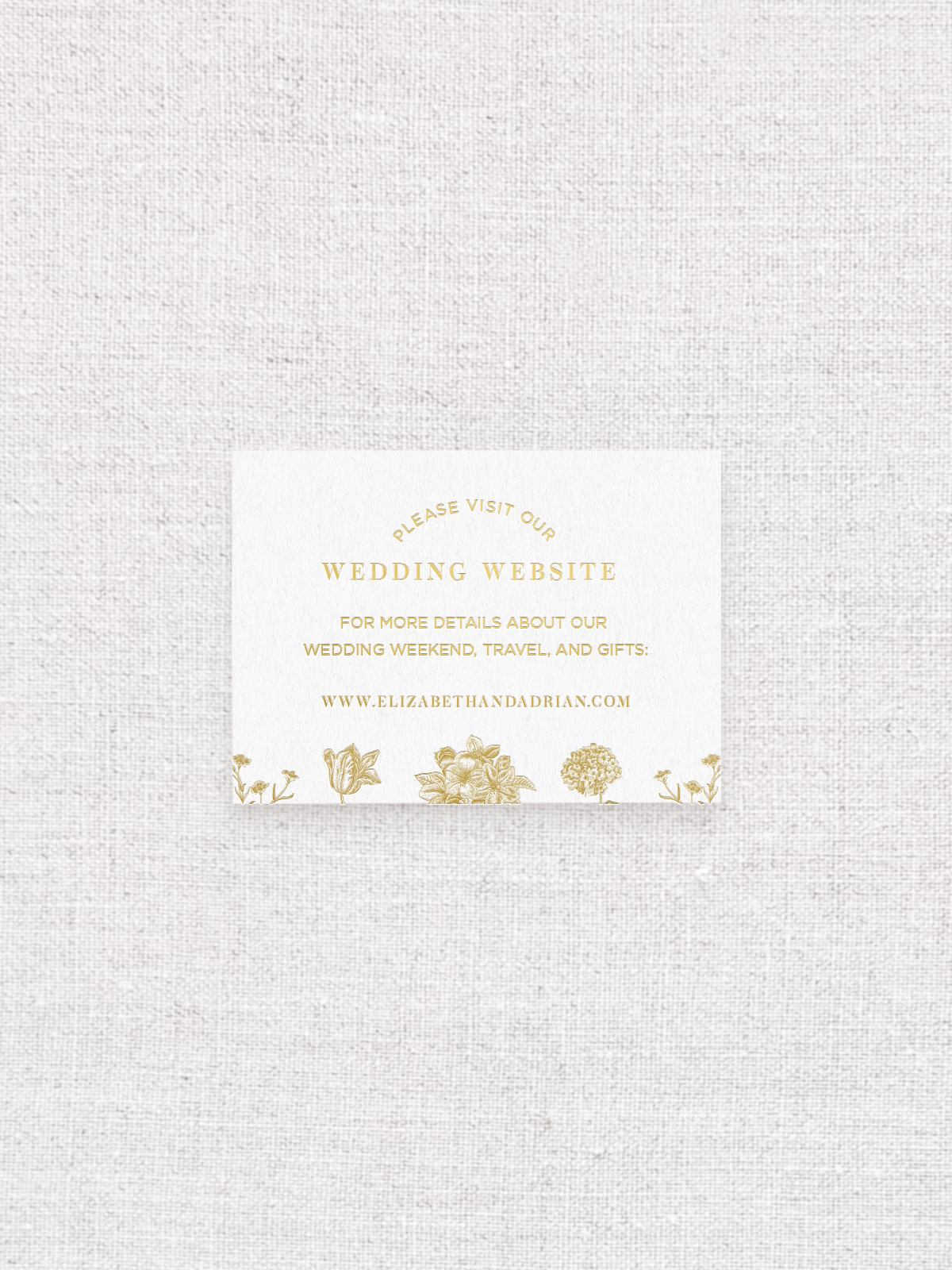 Toile - Website Card