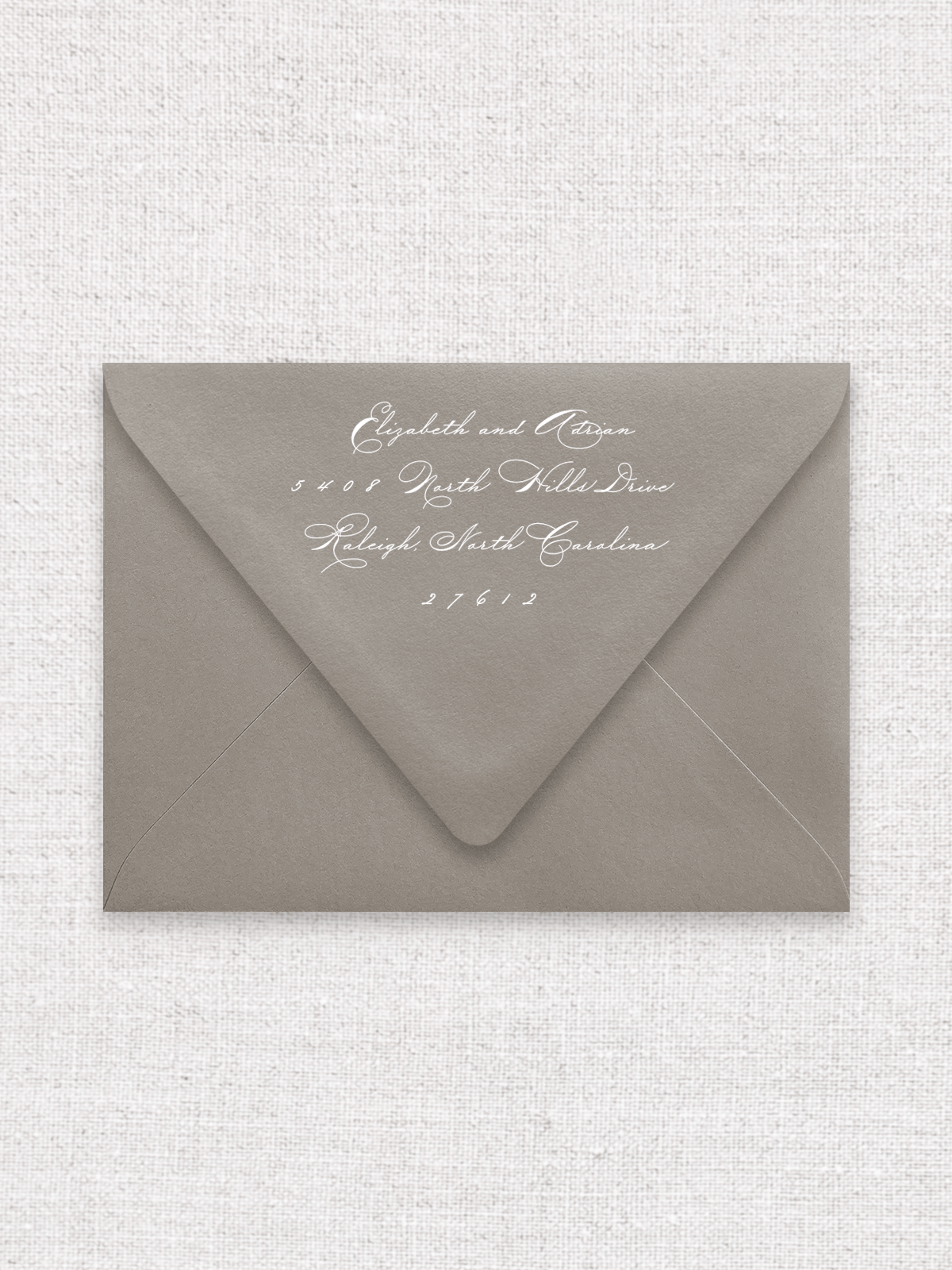 Elegant Script Style - Save the Date (A6) Envelopes