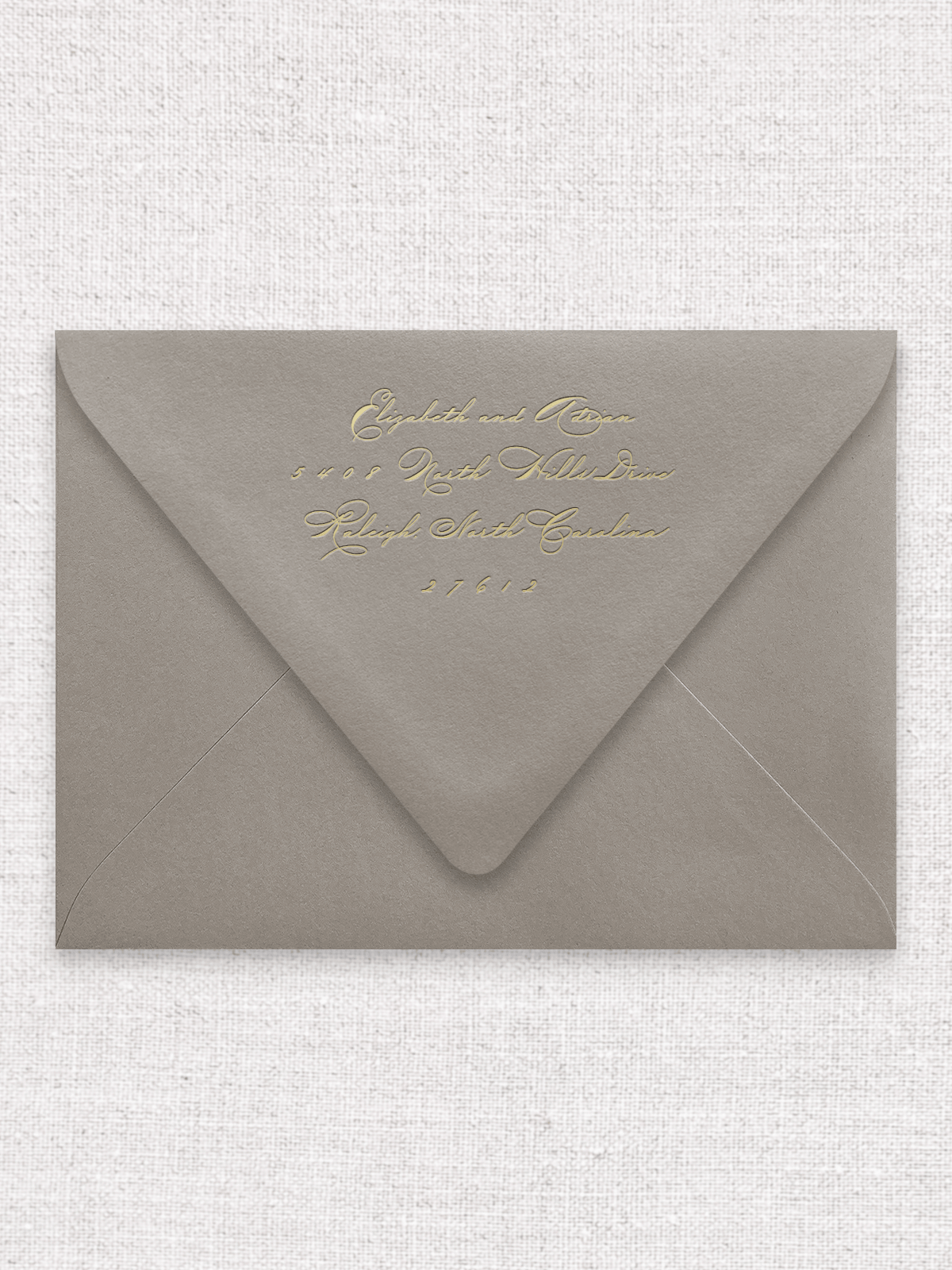 Elegant Script Style - Invitation (A7) Envelopes