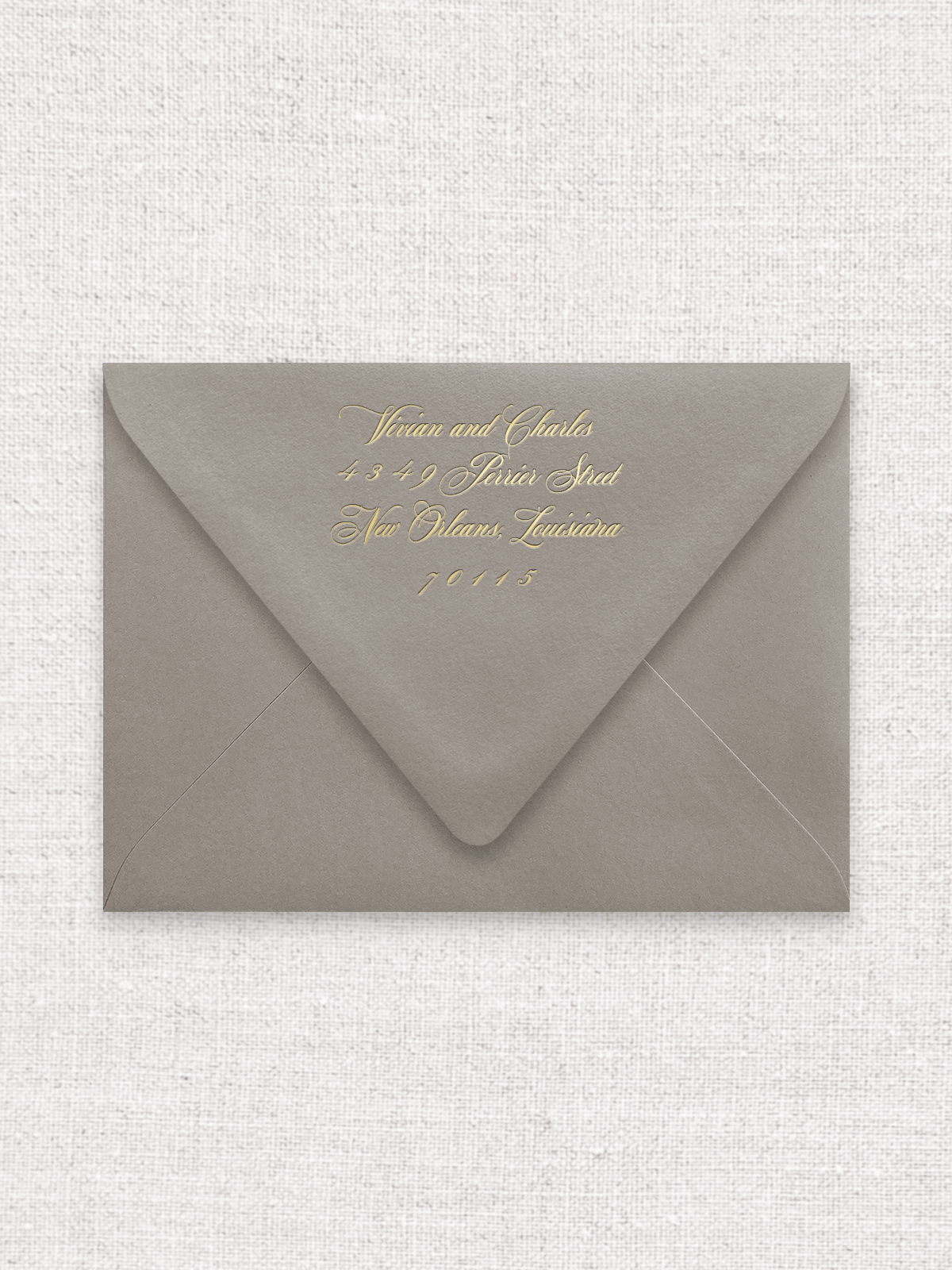 Flourished Script Style - Save the Date (A6) Envelopes