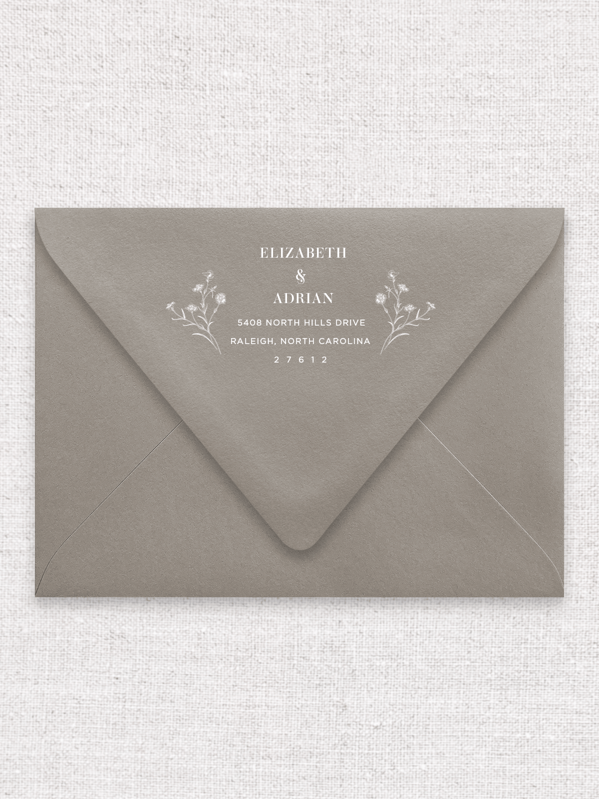 Toile - Invitation (A7) Envelopes